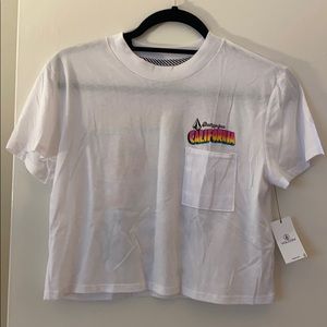 California Graphic Tee Crop